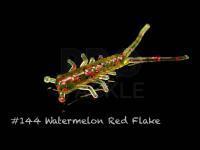 Soft Bait Lunker City Hellgie 1.5 inch - #144 Watermelon Red Flake