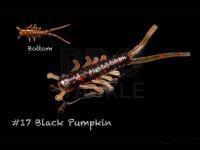 Soft Bait Lunker City Hellgie 1.5 inch - #17 Black Pumpkin