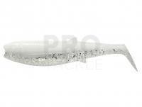 Soft Bait Savage Gear Cannibal Shad Bulk 10cm 9g - White Flash UV