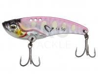 Sea lure Savage Gear Vib Blade SW 4.5cm 8.5g Fast Sinking - Pink Glow Dot