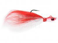 Lure Mustad Big Eye Bucktail Jig 3.5g 1/8oz - Red-White