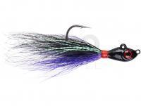 Lure Mustad Big Eye Bucktail Jig 7g  1/4oz - Black-Purple