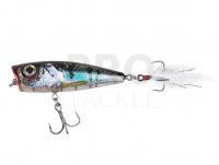 Lure Popper Salmo Rattlin Pop 7cm - Clear Holo Smelt (CHS)