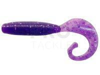 Soft Bait Reins Fat G-Tail Grub 3 inch - 567 Lilac Silver & Blue Flake
