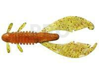 Soft Bait Reins Mini AX Craw 2 inch - #566 Motor Oil Red Flake