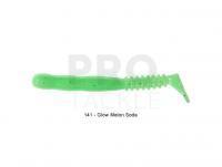 Soft Bait Reins Rockvibe Shad 1.2 inch - 141 Glow Melon Soda