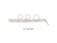 Soft Bait Reins Rockvibe Shad 4 inch - 014 Pearl White
