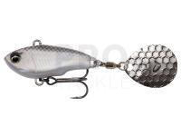 Lure Savage Gear Fat Tail Spin 8cm 24g - White Silver