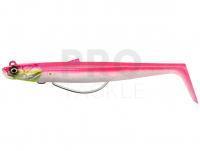 Soft bait Savage Gear Sandeel V2 Weedless 11.5cm 22g 2+1pcs - Pink Pearl Silver