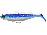 Soft bait SG Savage Minnow Weedless 10cm 16g 2+1pcs - Blue Pearl Silver