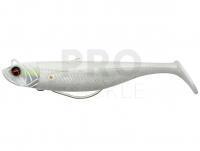Soft bait SG Savage Minnow Weedless 10cm 16g 2+1pcs - White Pearl Silver