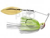 Strike King Hack Attack Heavy Cover Spinnerbait 21.3g - Chartreuse/White