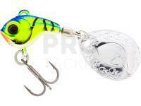 Spinning Tail Lure Westin DropBite Tungsten Spin Tail Jig 2cm 13g - Chartreuse Blue Craw