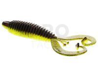 Soft Bait Westin RingCraw CurlTail 9cm 6g - Black Chartreuse