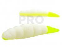 Soft bait Yochu Cheese Trout Series 1.7 inch | 43mm - 131 White / Hot Chartreuse