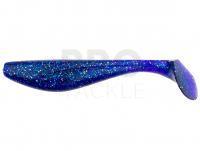 Soft lures Fishup Wizzle Shad 5 inch | 125 mm - 060 Dark Violet / Peacock & Silver