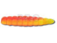 Quantum Soft Baits Magic Trout B-Maggot 25mm - Garlic | Orange-yellow