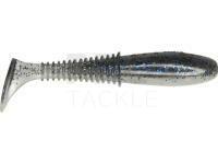 Soft baits Dragon Invader Pro  5cm - Pearl/Clear Smoked - blue/black glitter