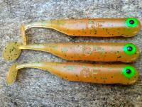 Soft Baits Great Fish GF1 49mm 1g - no scent - curry