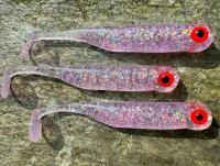 Soft Baits Great Fish GF1 49mm 1g - no scent - glitter pink