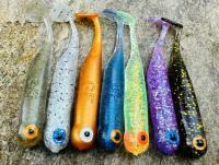 Soft Baits Great Fish GF1 49mm 1g - no scent - multicolor I