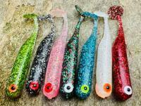 Soft Baits Great Fish GF1 49mm 1g - no scent - multicolor II