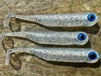 Soft Baits Great Fish GF1 49mm 1g - no scent - white pearl