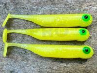 Soft Baits Great Fish GF1 49mm 1g - no scent - yellow