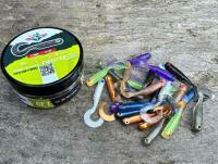 Soft Baits Great Fish GF1 Twister Mix 49mm - no scent - multicolor I