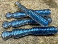 Soft Baits Great Fish GF2 Leech 60mm 1.8g - no scent - blue pearl