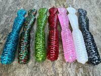 Soft Baits Great Fish GF2 Leech MIX 60mm 1.8g - no scent -  multicolor II