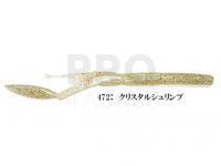 Soft Baits Keitech Neco Camaron 5.5 cala | 139 mm - 472S  Crystal Shrimp