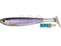 Soft Baits Live Target Slow-Roll Shiner Paddle Tail 12.5cm - Silver/Purple