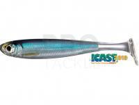 Soft Baits Live Target Slow-Roll Shiner Paddle Tail 7.5cm - Silver/Blue