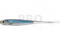 Soft Baits LiveTarget Ghost Tail Minnow Dropshot Bait 9.5cm - Silver/Blue