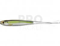 Soft Baits LiveTarget Ghost Tail Minnow Dropshot Bait 9.5cm - Silver/Green