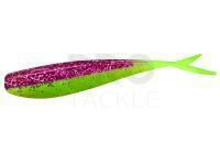 Soft Baits Lunker City Fat Fin-S Fish 3.5" - #280 Pimp Daddy/ Chartreuse Tail