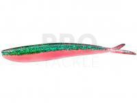 Soft baits Lunker City Fin-S Fish 4" - #167 Emerald Bubblegum