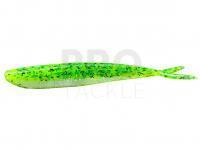 Soft baits Lunker City Fin-S Fish 4" - #79 Green Shad Flash