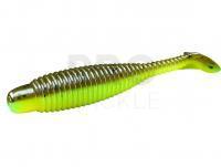 Soft baits Lunker City Grubster 5cm - #277 Green Pumpkin/ Chartreuse