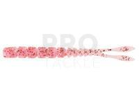 Soft Baits Mustad AJI Worm Pilo-Pilo 2" 5cm - Clear Red Glitter