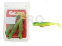 Soft Baits Qubi Lures Syrena Shad 7cm 2.2g - Radioactiv