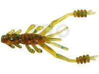 Soft Baits Reins Ring Shrimp 2" - 565 Motor Oil Green Flake