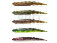 Soft Baits Savage Gear Ned Dragon Tail Slug 100mm 5.5g 5pcs - Clear Water Mix