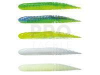 Soft Baits Savage Gear Ned Dragon Tail Slug 100mm 5.5g 5pcs - Dark Water Mix