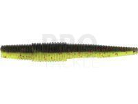 Soft Baits Westin Ned Worm Slim 5.5cm 1.5g - Black/Chartreuse