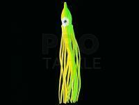 Lures Dega Octopus 5pcs. 12cm - Green/Yellow