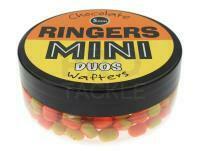 Ringers Chocolate Orange Duos Wafters Mini 8x5mm - Orange and Yellow