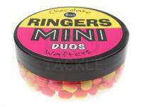 Ringers Chocolate Orange Duos Wafters Mini 8x5mm - Pink and Yellow