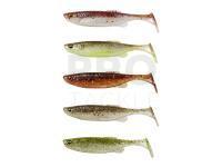 Soft Baits Savage Gear Fat Minnow T-Tail 10.5cm 11g 5pcs - Clearwater Mix